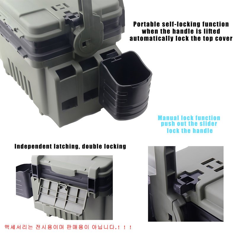 กล่องตกปลาขนาดใหญ่Organizer Mu - Fishing Kayak Crate บทวิจารณ์และราคา