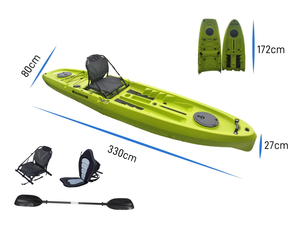 เรือคายัคแบบโมดูลาร์รุ่นใหม่ปี - Fishing Kayak Paddle บทวิจารณ์และราคา